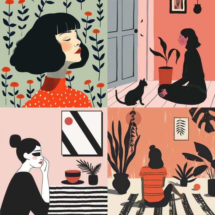 Agathe Sorlet style, ai artist, midjourney v6